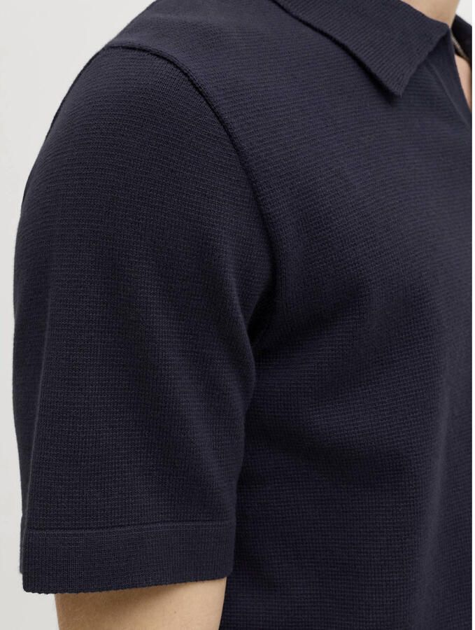 JACK & JONES Premium Gebreid shirt met V-hals Model 'MILANO' - Foto 3