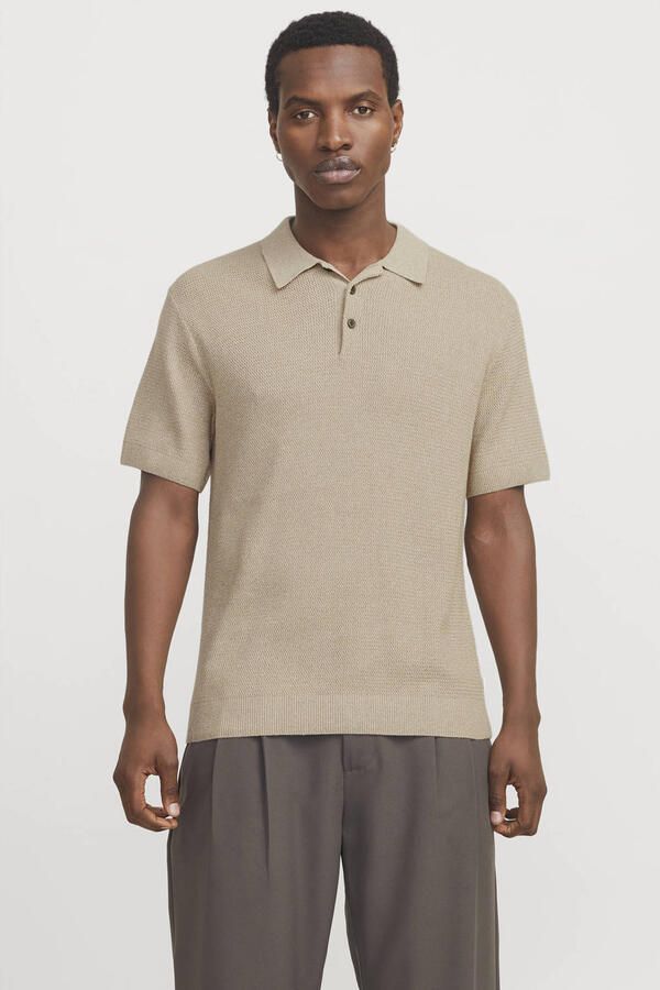 Jack & Jones Trui met polokraag JPRCCCOOPER KNIT POLO SS SN - Foto 2