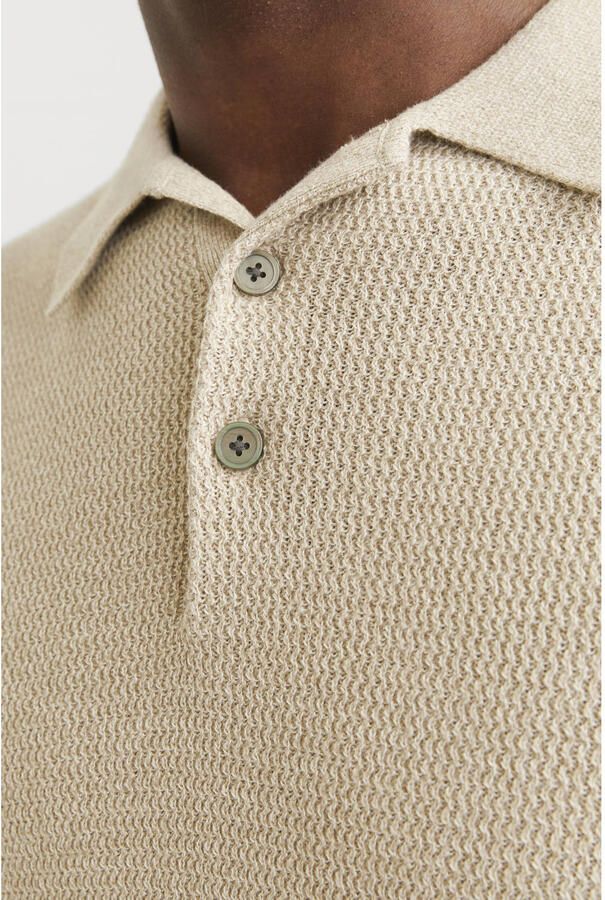 Jack & Jones Trui met polokraag JPRCCCOOPER KNIT POLO SS SN