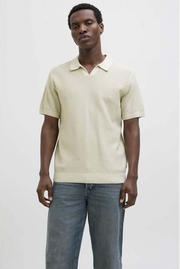 Jack & Jones Premium Regular fit poloshirt met V-hals model 'CEASTON' - Foto 3