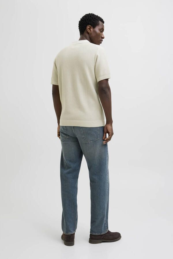 Jack & Jones Premium Regular fit poloshirt met V-hals model 'CEASTON'