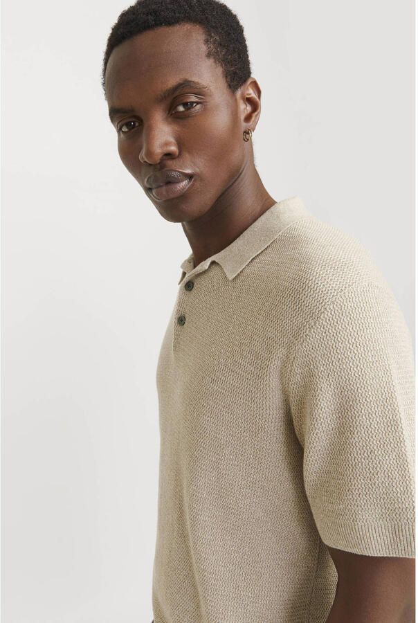 Jack & Jones Trui met polokraag JPRCCCOOPER KNIT POLO SS SN - Foto 2