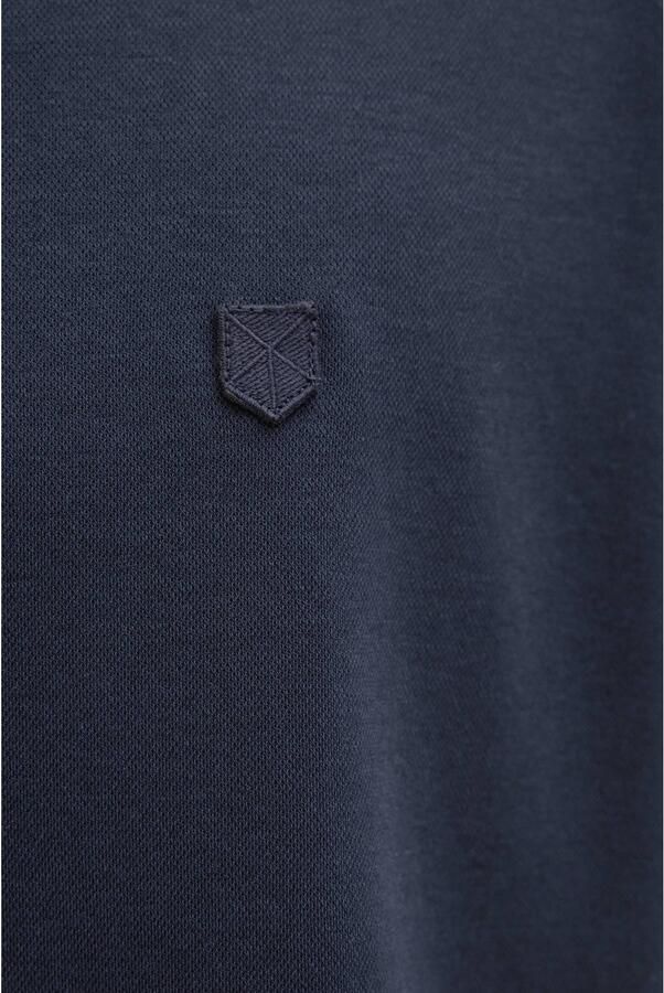 JACK & JONES PREMIUM regular polo gebreid donkerblauw - Foto 2