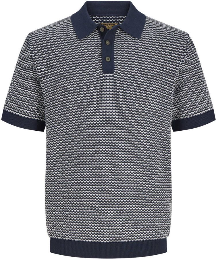 JACK & JONES Premium Regular fit poloshirt in brei-look model 'Kingsley' - Foto 2