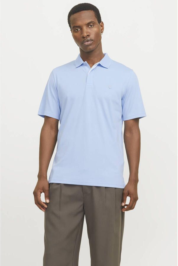Jack & jones Chambray Blue Polo Shirt Rodney Blue Heren - Foto 2