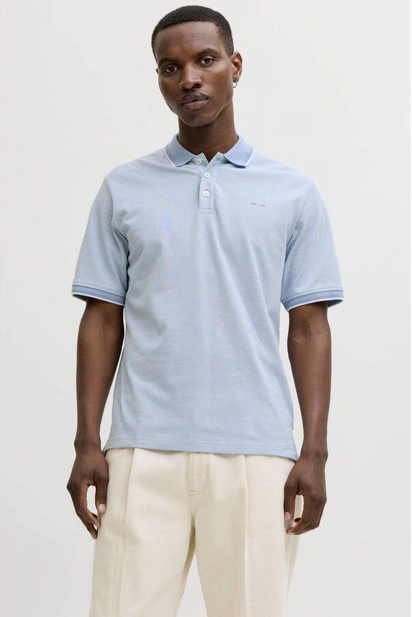 Jack & jones Polo Shirt Korte Mouw Jack & Jones JPRBLUALVES SS POLO