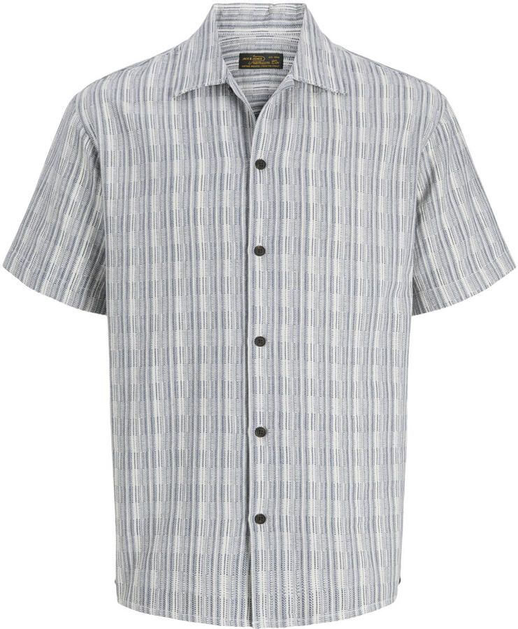 JACK & JONES Premium regular fit vrijetijds overhemd met kentkraag