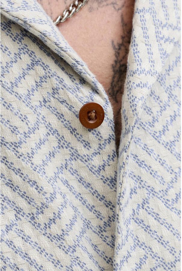 JACK & JONES PREMIUM relaxed casual overhemd lichtblauw - Foto 2