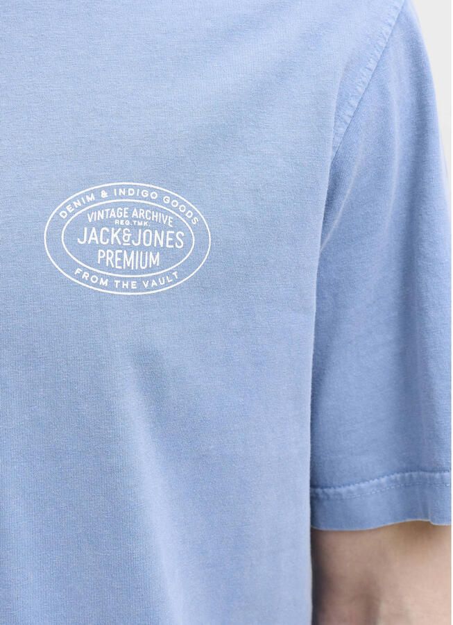 JACK & JONES Premium T-shirt met labelprint model 'FELIX' - Foto 3