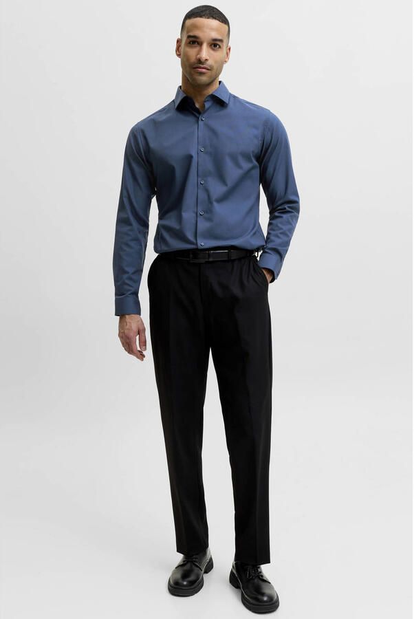 JACK & JONES PREMIUM slim fit overhemd blauw - Foto 2