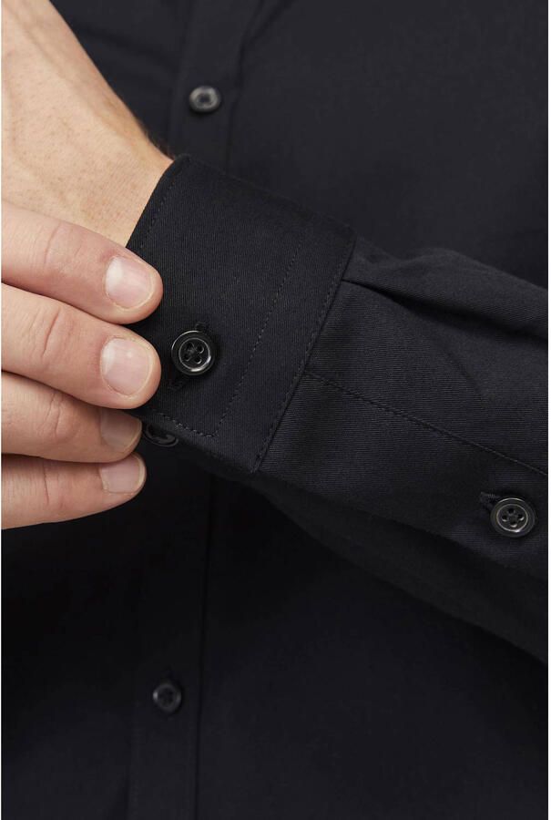 Jack & Jones Premium Slim fit vrijetijdsoverhemd met kentkraag model 'CARDIFF' - Foto 3