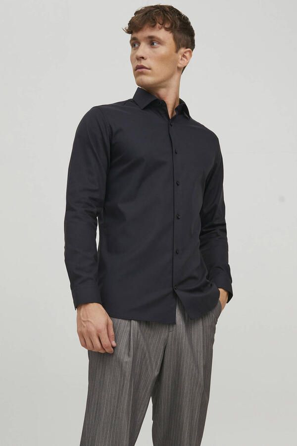 Jack & Jones Overhemd met lange mouwen JPRBLAPARKER Slim Fit overhemd ademend ideaal voor dagelijks gebruik