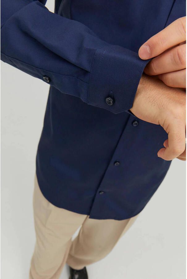 Jack & Jones Overhemd met lange mouwen JPRBLAPARKER Slim Fit overhemd ademend ideaal voor dagelijks gebruik - Foto 2