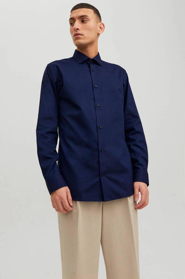 Jack & Jones Overhemd met lange mouwen JPRBLAPARKER Slim Fit overhemd ademend ideaal voor dagelijks gebruik - Foto 3