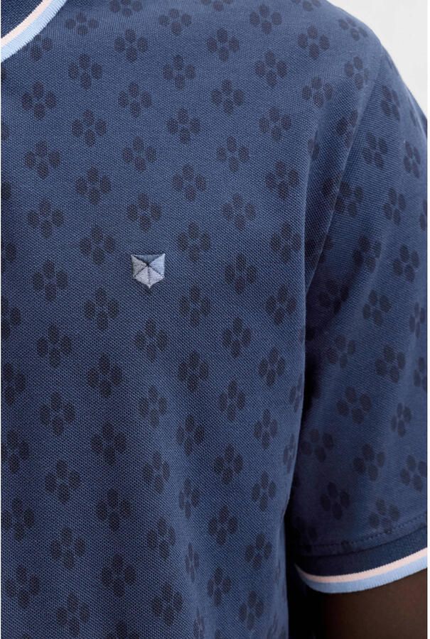 JACK & JONES PREMIUM slim polo blauw - Foto 3