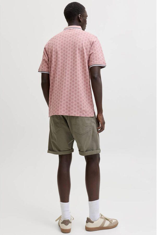 JACK & JONES PREMIUM slim polo roze - Foto 3