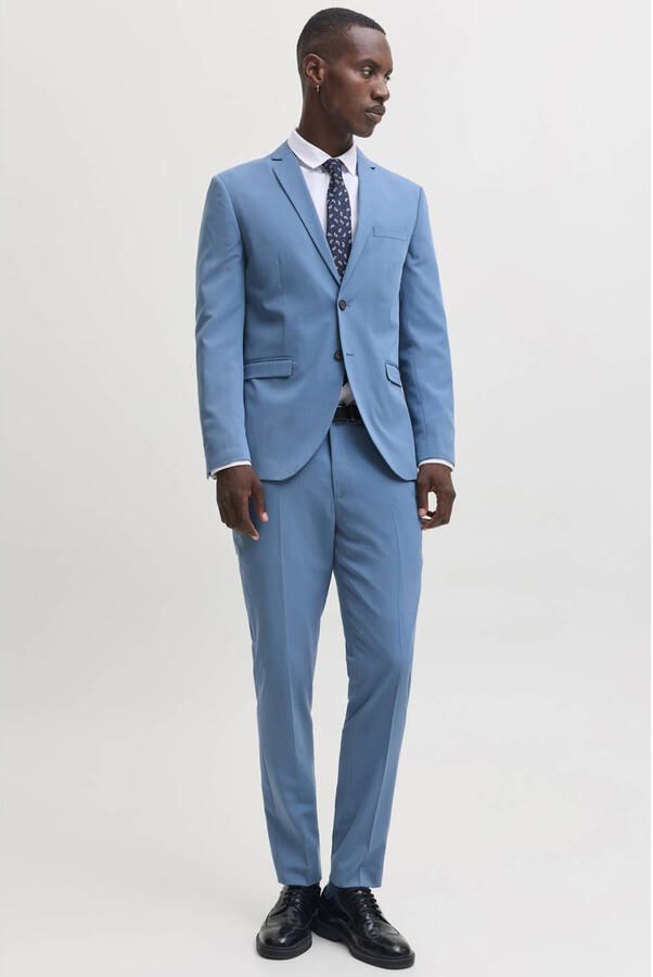 JACK & JONES PREMIUM super slim fit kostuum blauw