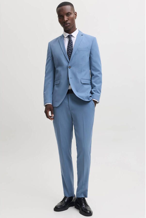 JACK & JONES PREMIUM super slim fit kostuum blauw - Foto 3