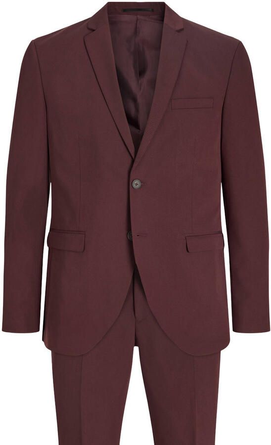 JACK & JONES PREMIUM super slim fit kostuum roodbruin - Foto 3