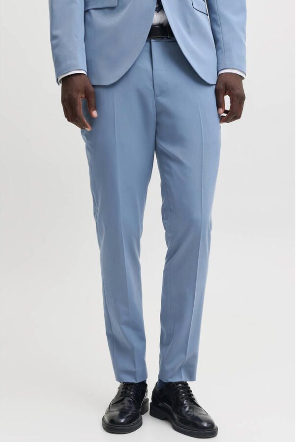 JACK & JONES PREMIUM super slim fit pantalon blauw