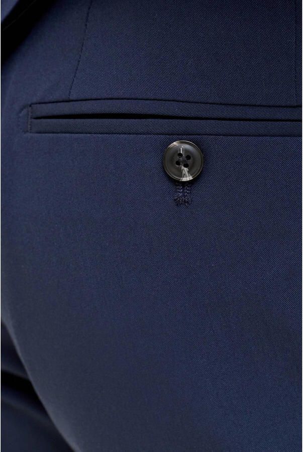 Jack & jones Franco Slim Fit Pantalon met Zakken en Riemlussen Blue Heren - Foto 2