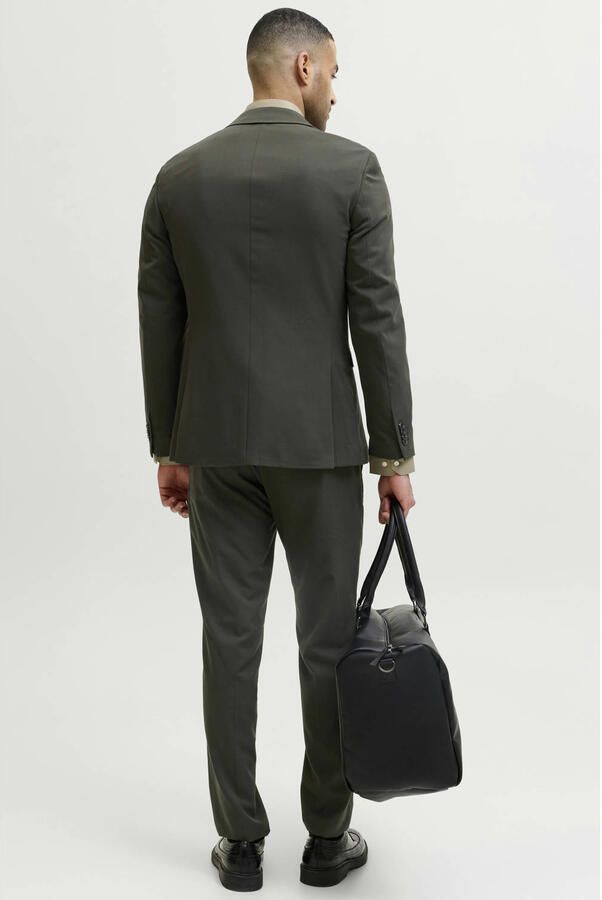 JACK & JONES PREMIUM super slim fit pantalon donkergroen - Foto 2