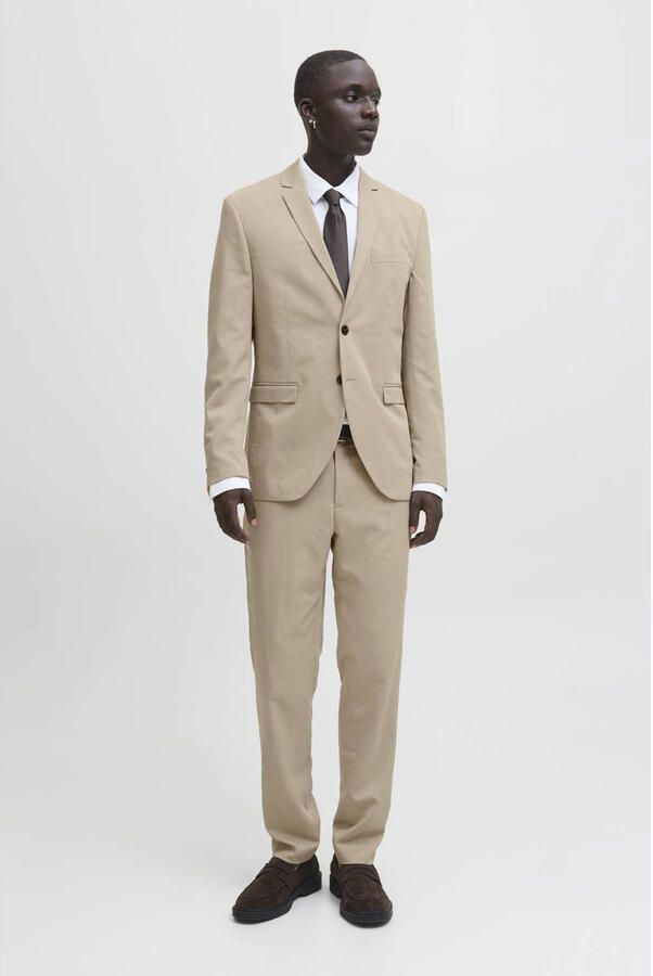 Jack & Jones Pak JPRFRANCO Extra smal onderhoudsvriendelijk stijlvol met vallende revers (set 2-delig)