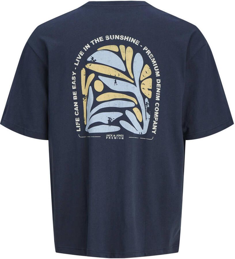 JACK & JONES PREMIUM T-shirt blauw - Foto 2