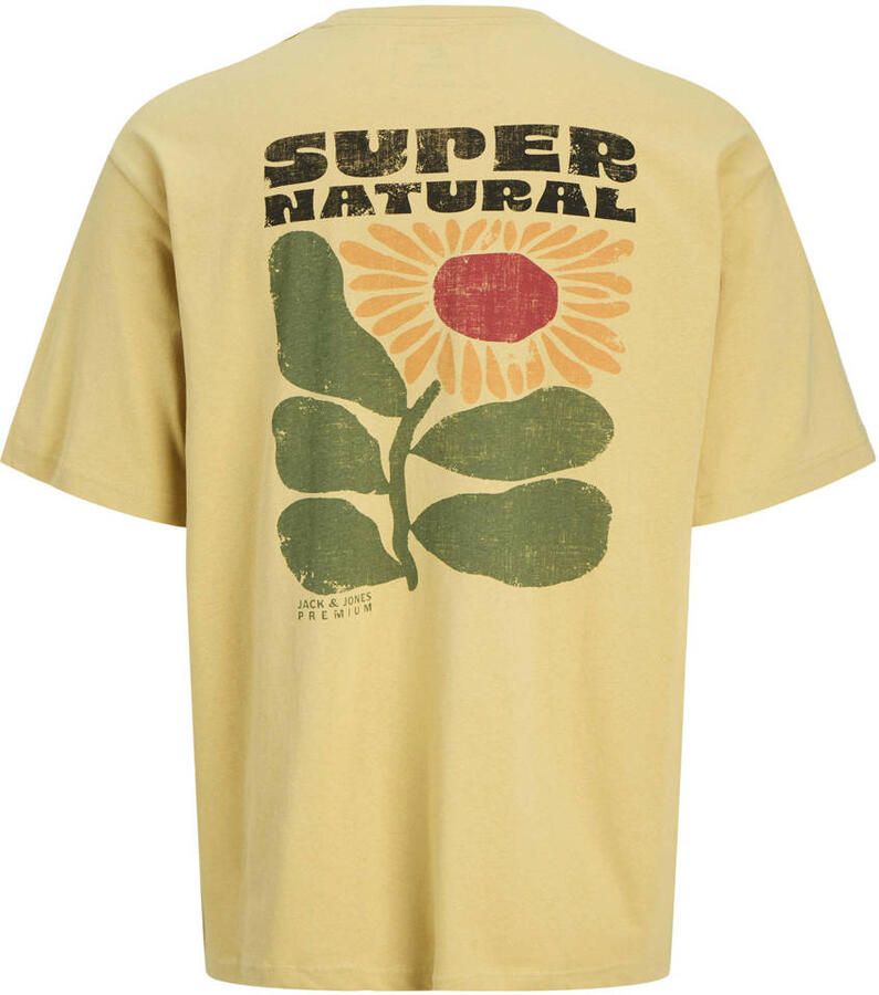 JACK & JONES PREMIUM T-shirt geel - Foto 2