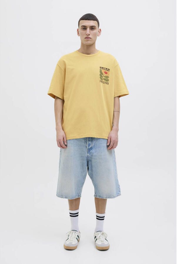 JACK & JONES PREMIUM T-shirt geel - Foto 3