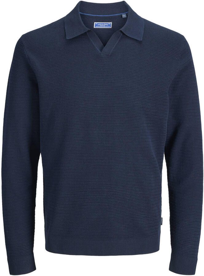 JACK & JONES Premium regular fit poloshirt in brei-look model 'Riley'