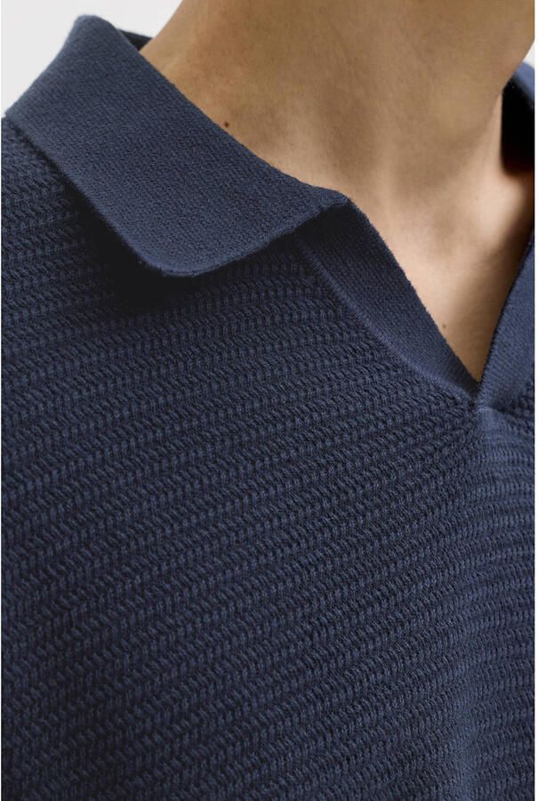JACK & JONES Premium regular fit poloshirt in brei-look model 'Riley' - Foto 2