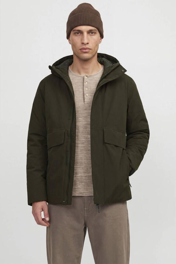 JACK & JONES Premium Jack met capuchon en klepzakken model 'LAMOON'