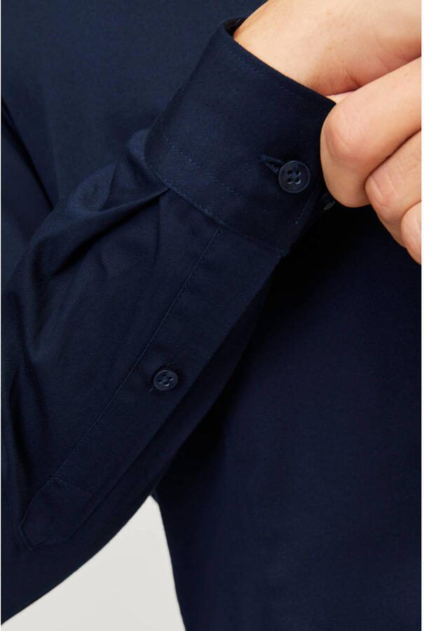 Jack & jones Overhemd Lange Mouw Jack & Jones 12097662 JJPRPARMA SHIRT L S NOOS NAVY BLAZER SUPER SLIM - Foto 2