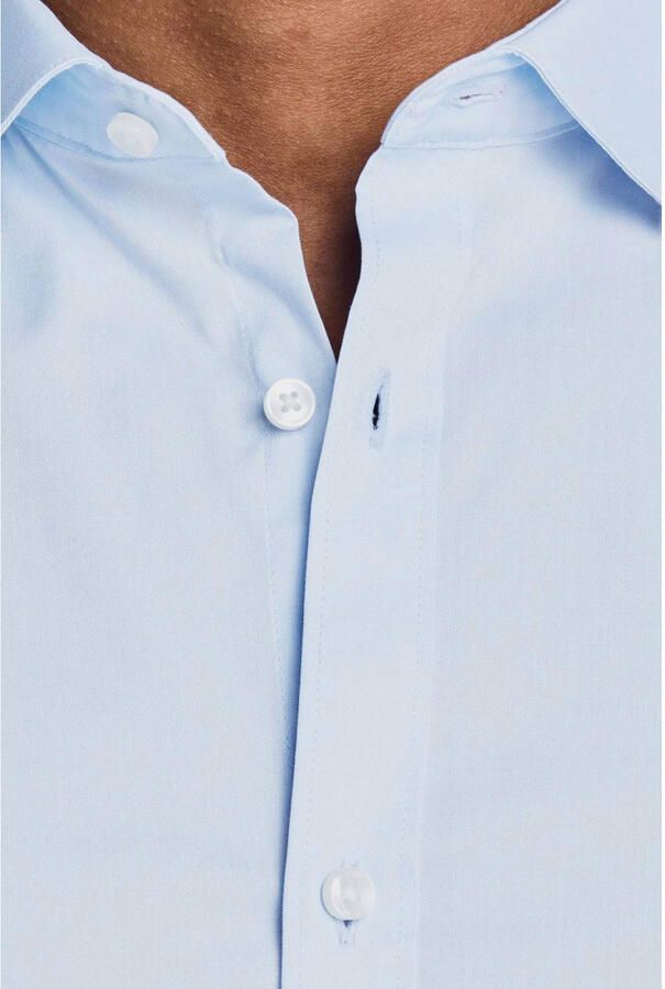 Jack & jones Overhemd Lange Mouw Jack & Jones 12097662 JJPRPARMA SHIRT L S NOOS CASHMERE BLUE SUPER SLIM