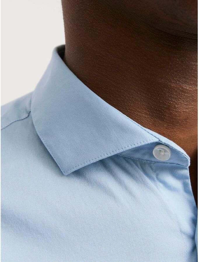 Jack & Jones Overhemd met lange mouwen JPRBLAJAXON met stretch en stijlvolle kraag effen slim fit web overhemdkraag ademend - Foto 2