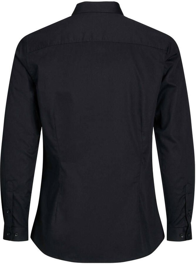 Jack & jones Overhemd Lange Mouw Jack & Jones 12097662 JJPRPARMA SHIRT L S NOOS BLACK SUPER SLIM