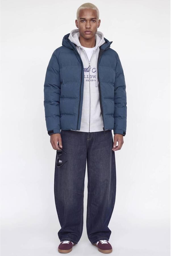 JACK & JONES pufferjas blauw - Foto 3
