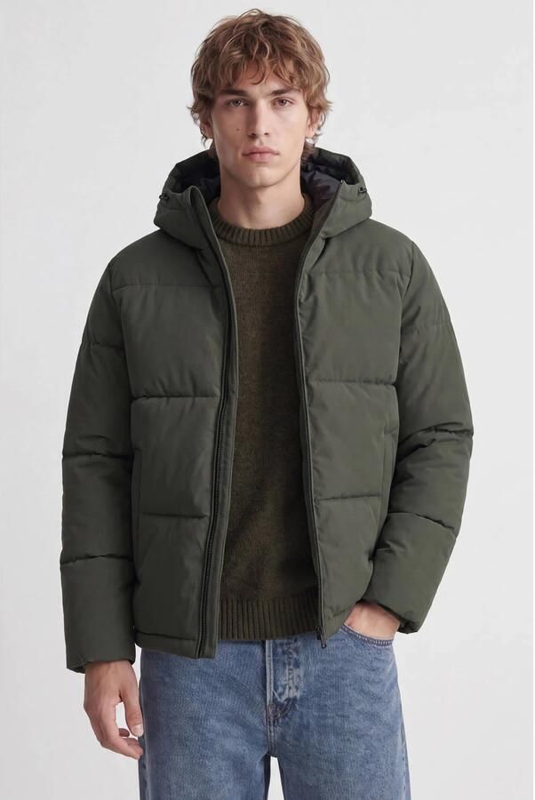 Jack & jones Gewatteerd jack met capuchon model 'GALAXY'
