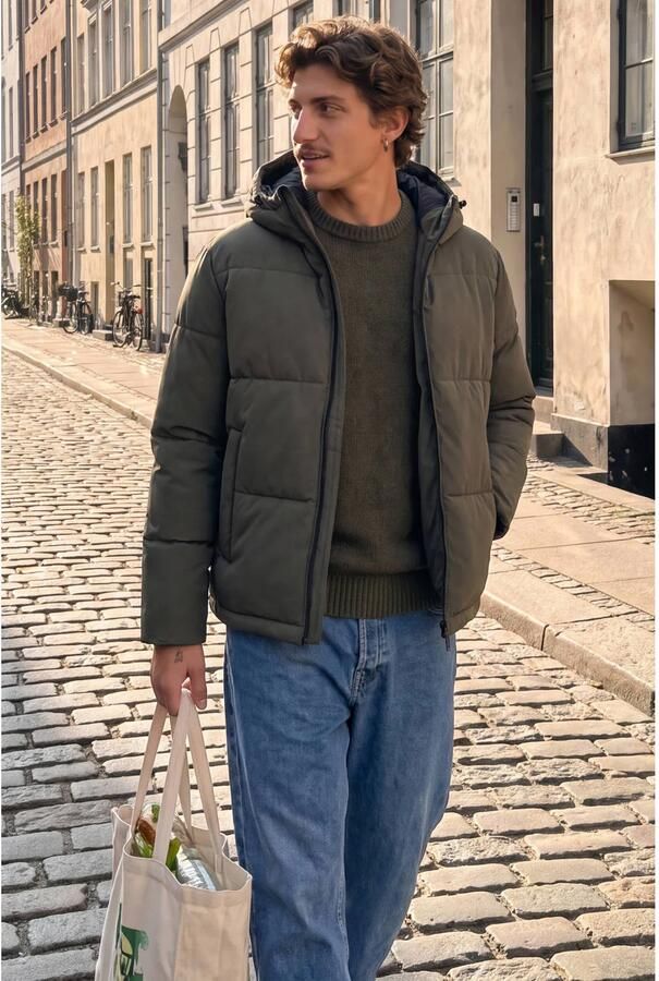 Jack & jones Gewatteerd jack met capuchon model 'GALAXY' - Foto 2