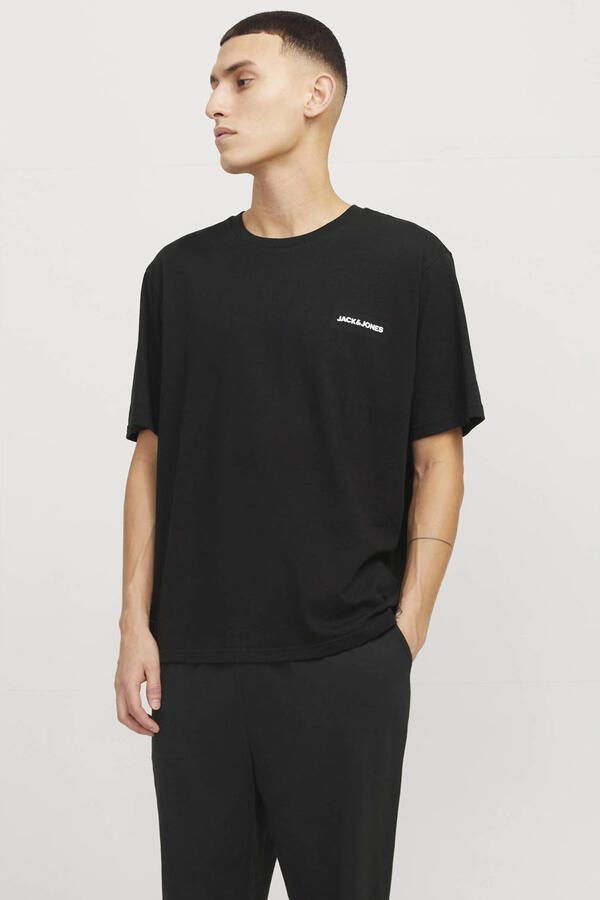 JACK & JONES pyjama JACEVEREST zwart - Foto 3