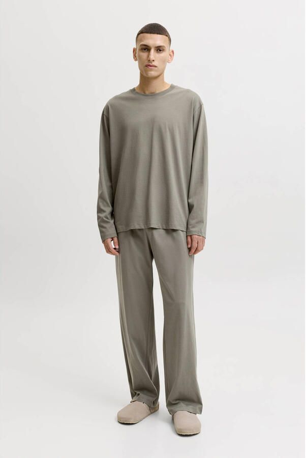 JACK & JONES pyjama olijfgroen