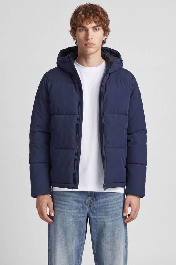 JACK & JONES quilted pufferjas sky captain