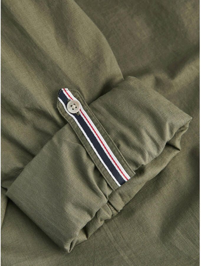 JACK & JONES regular casual overhemd olijfgroen - Foto 2
