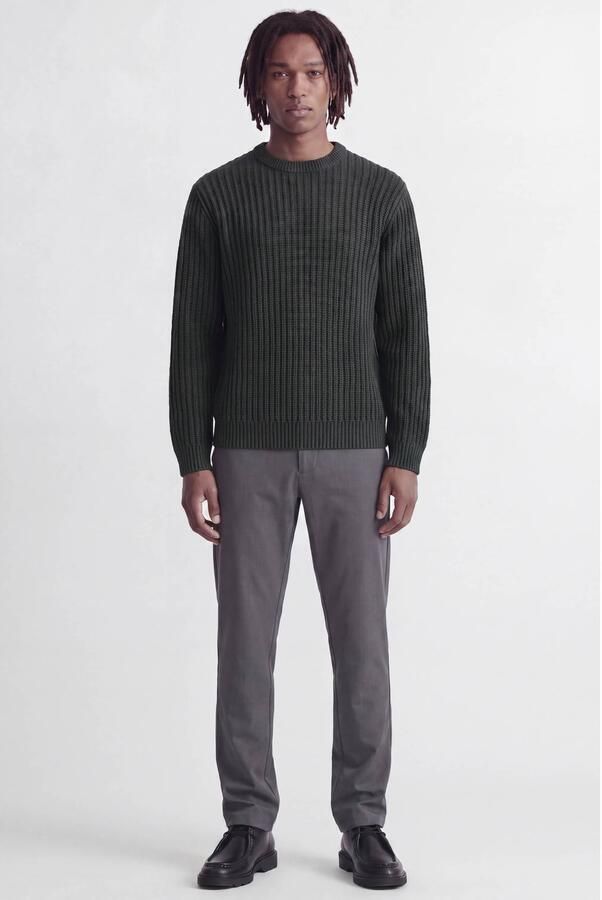 Jack & jones Regular fit gebreide pullover van katoenmix model 'AXON' - Foto 3