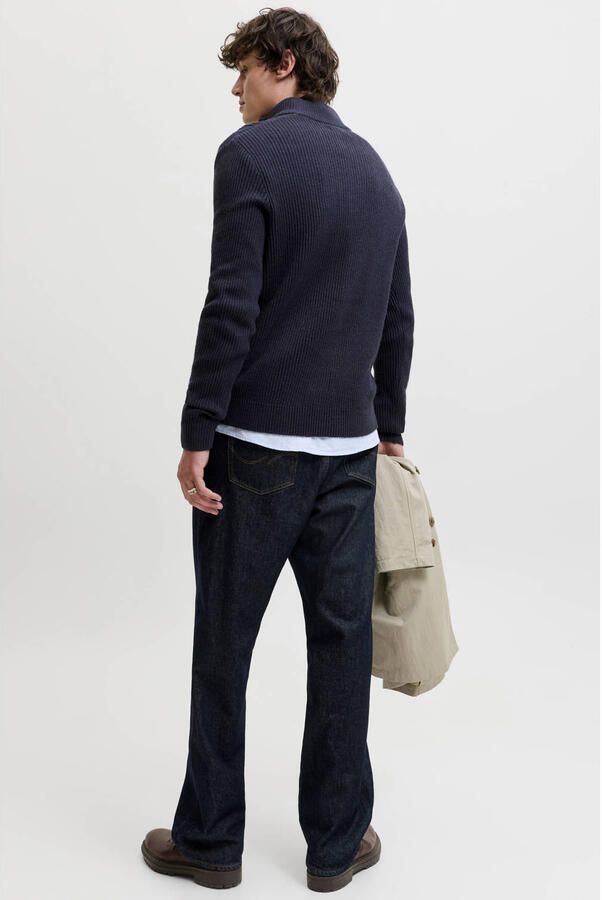 Jack & jones Gebreide pullover met schipperskraag model 'PANNEL' - Foto 2