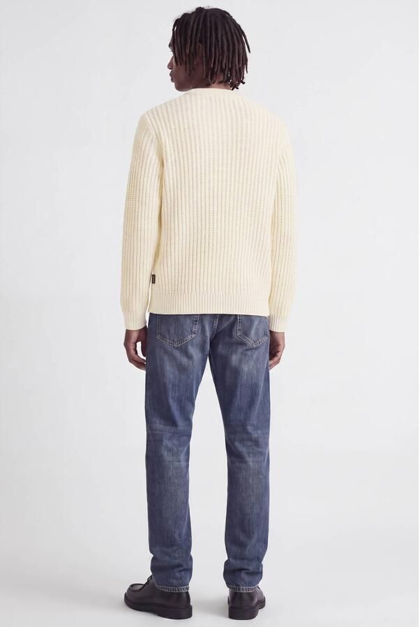 Jack & jones Regular fit gebreide pullover van katoenmix model 'AXON' - Foto 3
