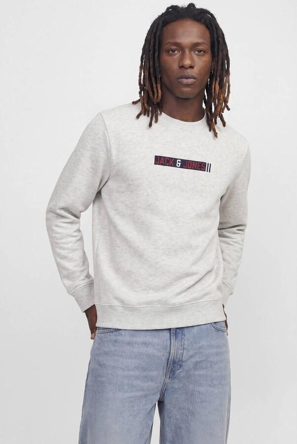 Jack & jones Regular fit sweatshirt met katoen-aandeel model 'Munk'