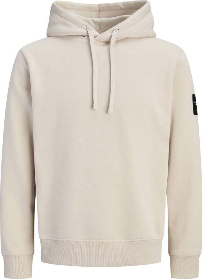 JACK & JONES regular fit hoodie moonbeam