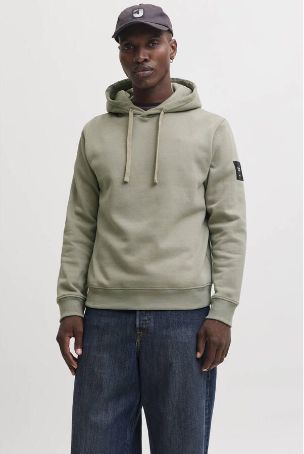 JACK & JONES regular fit hoodie vetiver
